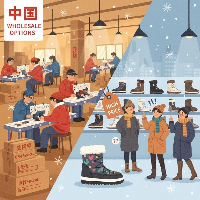 snow-boots-factory-china-vs-retail-discover-wholesale-benefits